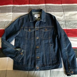 Men’s Dark Wash Fashion Nova Denim Jacket